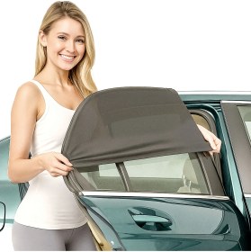 Resim Ankaflex Araba Perdesi Yan Cam Güneşlik Koruyucu Kılıf 