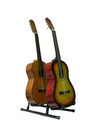 Resim Presto Çiftli İkili Gitar Sehpası - Gitar Standı 