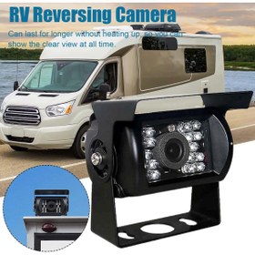 Resim Genel Markalar BÜYÜK METAL KASA 18 LED GECE GÖRÜŞ GERİ VİTES KAMERA 