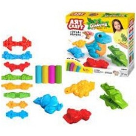 Resim 3d Dinozor Hamur Set 200 Gr Oyun Hamuru 