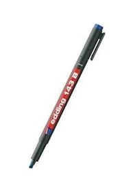 Resim 8'li Mavi Edding 143b Asetat Kalemi 1-3 MM Mavi 