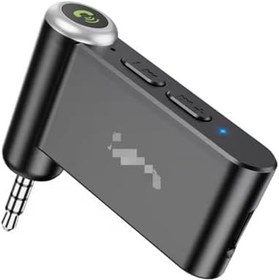 Resim 3.5mm Jack AUX Araba Bluetooth 5.0 Alici Kablosuz Mikrofon Handfree Adaptörü Arabada Müzik Ses Aux BT Kulaklik Alicisi 