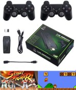 Resim ULTRATEKNO Atari 2000 Oyun 2.4g Kablosuz Çift Kol Retro Oyunlar 4k Game Stick 