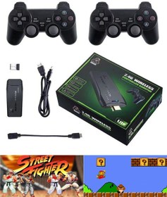 Resim ULTRATEKNO Atari 2000 Oyun 2.4g Kablosuz Çift Kol Retro Oyunlar 4k Game Stick 