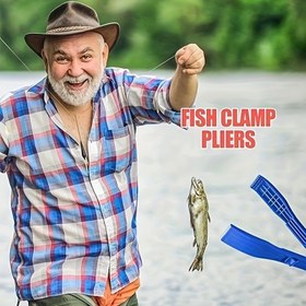 Resim 1 adet BASSKING Kaymaz Balık Tutma Aracı - ABS Plastik Çok Fonksiyonlu Balıkçılık Pense Ergonomik Sap ile, Bass ve Büyük Balıklar için Zarar Vermeyen Çıkarma, Noel Hediyeleri için İdeal, Balıkçılık Pense, Yem Çıkarma, Şık Tasarım, Dayanıklı Yapı 