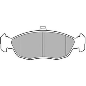Resim Citroen Xsara Coupe 1.6 I 1998-2000 Delphi Ön Fren Balatası N11.16771 