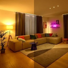 Resim Aesco Wiz 100W Renkli Ambiyans E27 Akıllı Ampul (A67) 