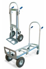 Resim BALATLI 200 Kg Kapasiteli Magliner Alüminyum El Arabası, Fonksiyonel Blt-ta-aht200b 