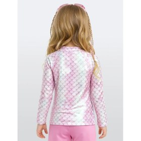 Resim Denokids Uv Korumalı Kız Çocuk Mayo T-Shirt Uvp+50 Faktör Koruma Uzun Kollu Denizkızı 