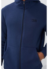 Resim Air Jones Tommy Life Hector İndigo Şardonlu Erkek Sweatshirt - 88139 Indıgo 