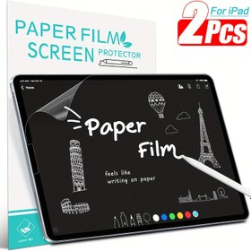 Resim 2 adet Mat PET Kağıt Gibi Koruyucu Film iPad Pro 11 2022 13 2024 Mini 6 7 8.3 2021 Air 5 4 3 2 1 10.9 '' Air 11 13 2024 2025 11. (A16) Ekran Koruyucu için iPad Air 1 / 2 9.7 '' 5. 6. 2018 10.2 İnç 7. 8. 9. 10. 2022 12.9 '' 
