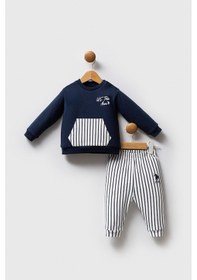 Resim U.s. Polo Assn Erkek Bebek Lacivert Takım Usb2623-c-v1 Lacivert 