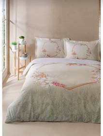 Resim Çift Kişilik Kapitoneli Nevresim Takımı Candidum Dört Mevsim - Çok Amaçlı Set Renkli 