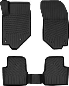 Resim Rizline Premium Peugeot 2008 2019 + 3d Havuzlu Paspas Siyah 