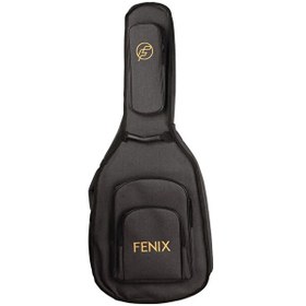 Resim Fenix Lux Akustik Gitar Gigbag (Siyah) 