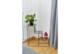 Resim Wess Dizayn Metal Çiceklik 3 Katlı Iskandinav Saksılık Sehpası Wd 302 