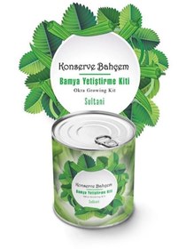 Resim 3DNOVAOFFİCİALTR BUFFER® Konserve Bahçem Evde Konservede Sultani Bamya Yetiştirme Kiti 