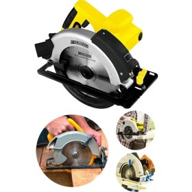 Resim Graizer Alman 3000 Watt Lazerli Bakir Sargili Metal Şanzuman Sunta Kesme Daire Testere Makinesi 185 mm S 