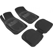 Resim Gold Hyundai Bayon 3D Hasırlı Karbon Oto Paspas Ceo 