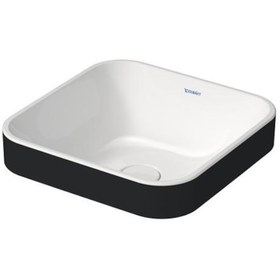 Resim Duravit Lavabo Çanak Happy D.2 Plus 40 X 40 Cm. İçi Beyaz Dışı Si 