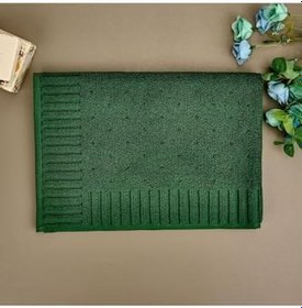 Resim Patte Ayak Havlusu - Yeşil - 50X70 Cm 