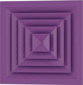 Resim 22.5X22.5 Kare Anemostad Menfez N11.176 