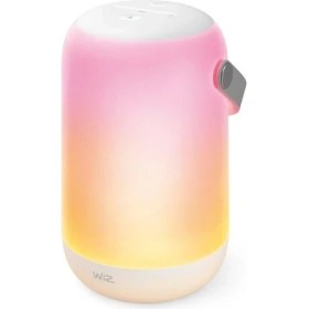 Resim Wiz Mobile Portable - Şarjlı Taşınabilir Akıllı Lamba (RGB Ambiyans) Matter, Google Home, Alexa Uyumlu 