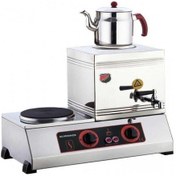 Resim Işıkgaz Elektrikli Çay Ocağı 15lık Gastrontepe-71223 