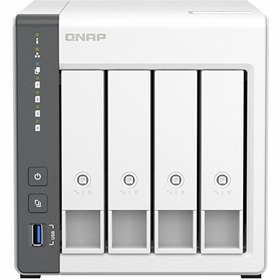 Resim Qnap TS-433-4GB Nas Kayıt Cihazı 4 GB RAM Tower Tipi Nas 4 Yuvalı Depolama Ünitesi 
