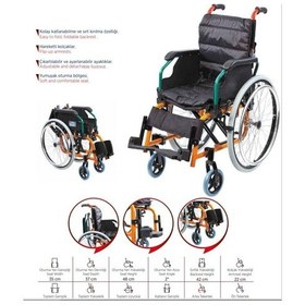 Resim Medikaltec Poylin P980 Çocuk Sandalyesi 