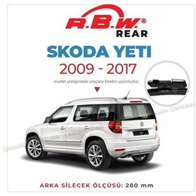 Resim RBW Skoda Yeti 2009 - 2017 Arka Sileceği 