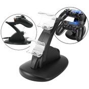 Resim Playstation PS4 İçin Çift Denetleyici Şarj İstasyonu Standı 