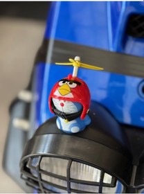 Resim Anime Kedicik Angre Bırds Kedicik Araç Motor Masa Torpido Süsü Kasklı 