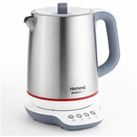 Resim Homend 1709 Royaltea 1800 W Çay Makinesi Inox 