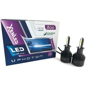 Resim Photon Duo H3 Led Xenon 6000 Lümen Headlıght 