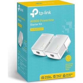 Resim TP-Link TL-PA4010KIT AV600 Nano Powerline Adaptör Kiti 2'li 