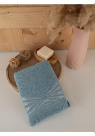 Resim Pamuklu 3'lü 50x80 Cm Renkli Bohem Detaylı Havlu Seti Baveno Renkli 