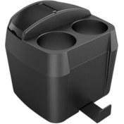 Resim Suntek Otomatik Çöp Kutusu Saklama Araba Için Çok Fonksiyonlu 20cmx18cmx20cm 