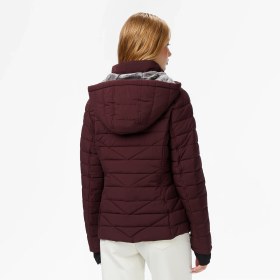 Resim Nautica Kadın Bordo Regular Fit Mont Desenli 117003891 Bordo 
