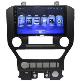 Resim Ford Mustang Dijital Klima 2015-2020 9 inç 4-64 GB PRO Android Carplay Multimedya 
