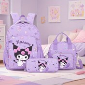 Resim 3 adet Sanrio for hello kitty Sırt Çantası Seti - Hafif Oxford Kumaş, Ayarlanabilir Askılar, Fermuar Kapatma, Polyester Astar, Elde Yıkanabilir, Sevimli Kedi Çizimleri, Okul ve Seyahat için İdeal, Okul Malzemeleri | Oyunlu Tasarım | Dayanıklı Fermuarlar, for Hello Kitty Aksesuarları için 