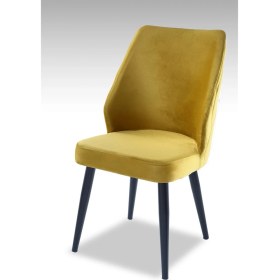 Resim MyMassa Puffy Sandalye, Yemek Odası Sandalyesi, Mutfak Sandalyesi 