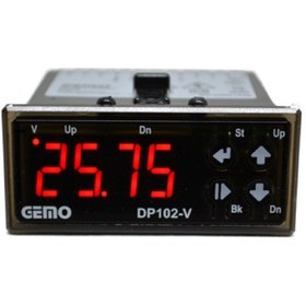 Resim Gemo Dp102-v-230vac ,77x35mm 110v..220vac 0..10v Dijital Pot. 
