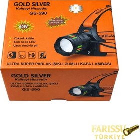 Resim Gold Sılver Gs-590 Kafa Feneri - 