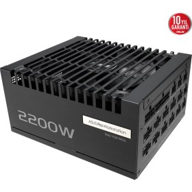 Resim Asus Pro Ws 2200w Platinum 80+ Platinum Pcıe 5.1 Full Modüler Atx 3.1 Güç Kaynağı 90ye00z1-b0na00 Pro-ws-2200p 