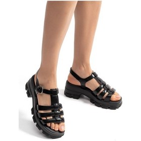 Resim ZAXY Power Kadın Sandalet Siyah 35/40 DD0168 Siyah 