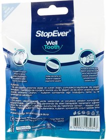 Resim Stopever Nane Ferahlığı Kürdanlı Diş İpi 2'Li Paket 100 Adet (2 X 50 Adet) 