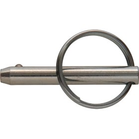 Resim 4252 Cotterless Bağlantı Pimleri (1/4" Halka Çapı x 1-1/4" Uzunluk), Gümüş 
