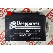 Resim DEEPPOWER YTX9A-BS (MF) 12V9AH Motosiklet Aküsü DP 