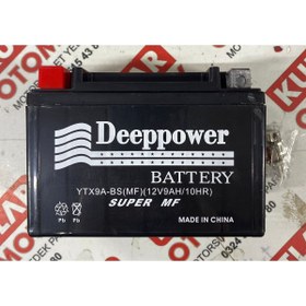 Resim DEEPPOWER YTX9A-BS (MF) 12V9AH Motosiklet Aküsü DP 